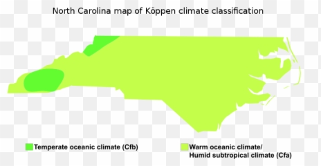 Map Of Köppen Climate Classification - Koppen North Carolina Emoji