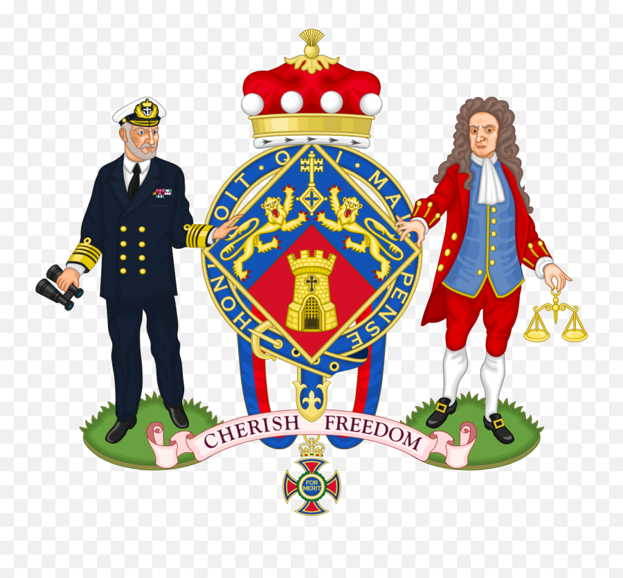 Coat Of Arms Of Margaret Thatcher - Womens Coat Of Arms Emoji,Two Hand Emoji Meaning
