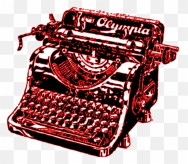 Typewriter Writer Red Old Free Emoji