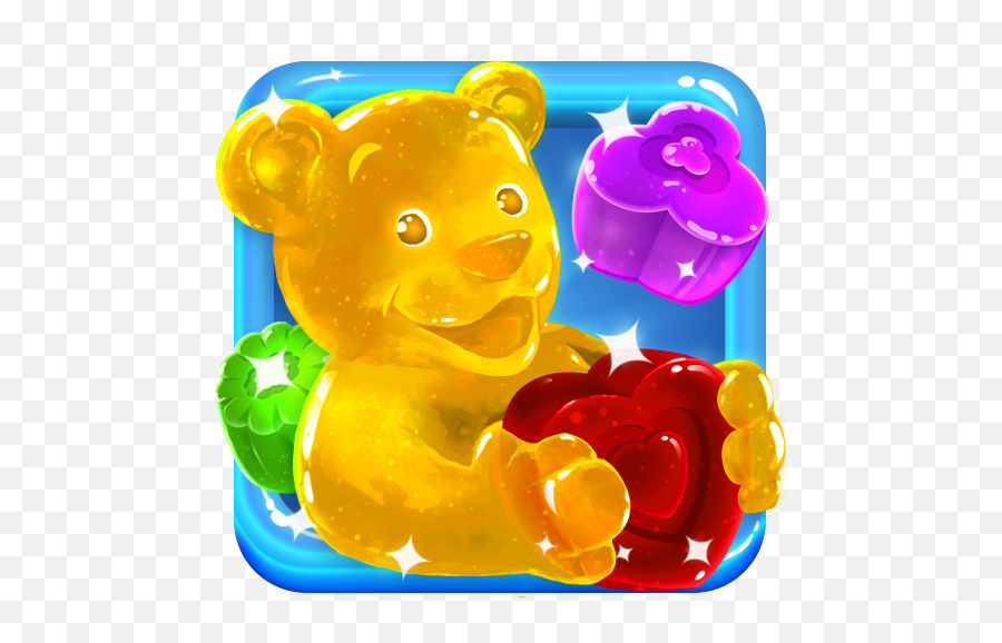 Jelly Bears Crush - Teddy Bear Emoji,Bernie Emoji Android