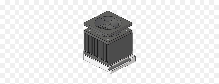 Cpu Fan Vector Image - Heat Sink Clipart Emoji,Ceiling Fan Emoji