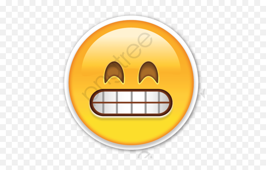 Laughing Face Face Clipart Grinned Happy Png Transparent - Anticipation Emoji,Laughing Emoji Mask