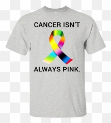 Cancer Always Pink - Christian Guitar T Shirt Emoji,Men's Emoji Shirt
