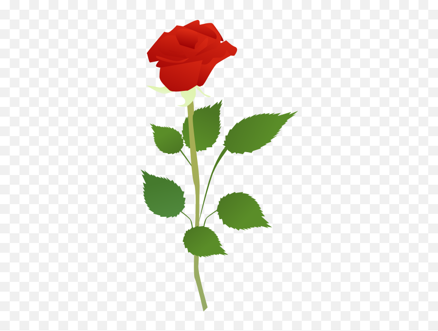 Rose Flower Plant Free Svg - Clip Art Emoji,Lily Flower Emoji
