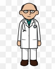 Free Doctor Cartoon Png Download Clip Art - Transparent Clipart Emoji