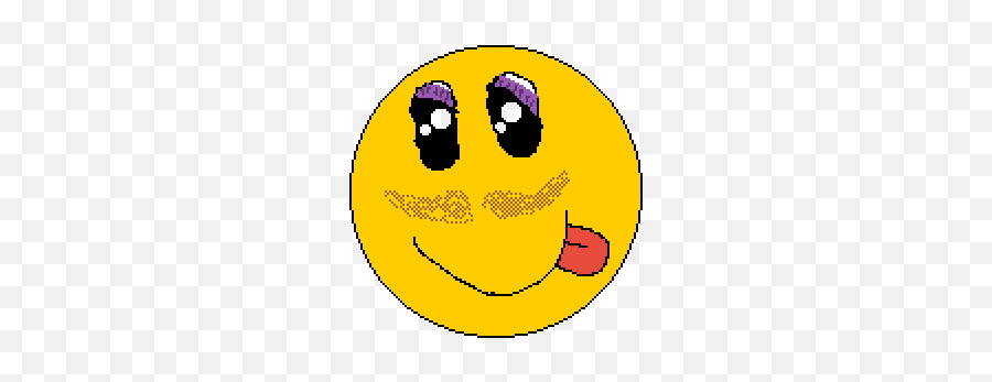 Pixilart - Open Mouth Demogorgon By Purplef1re S Video 7 Pin Emoji,Open Mouth Emoticon