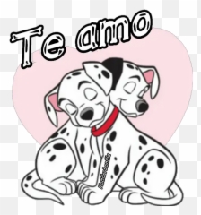 101 Dálmatas Stickers For Whatsapp - Fundas Iphone Xr Disney Emoji