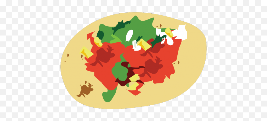 Five Taco - Illustration Emoji,Mexican Emojis