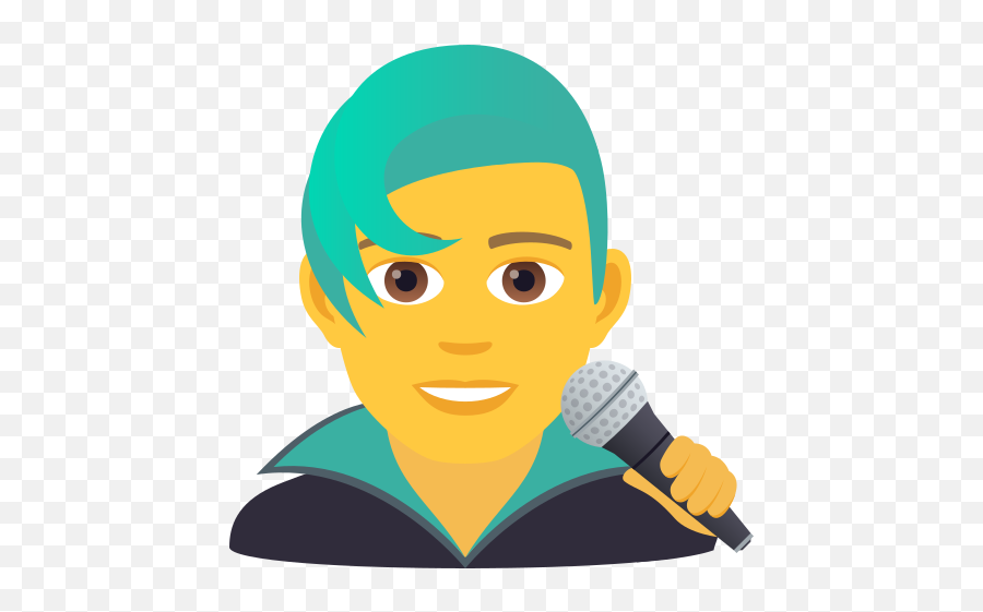 Emoji Singing Man To Copypaste Wprock - Emoji Homme,Old Man Emoji