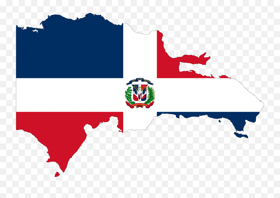 Dominican Republic Map Flag Clipart - Dominican Republic Flag Country Emoji,Ireland Flag Emoji