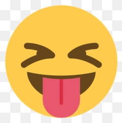 Squinting Face With Tongue Emoji - Con Lengua Afuera