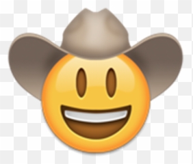 Cowgirl Clipart Emoji Transparent Free For - Cowboy Hat