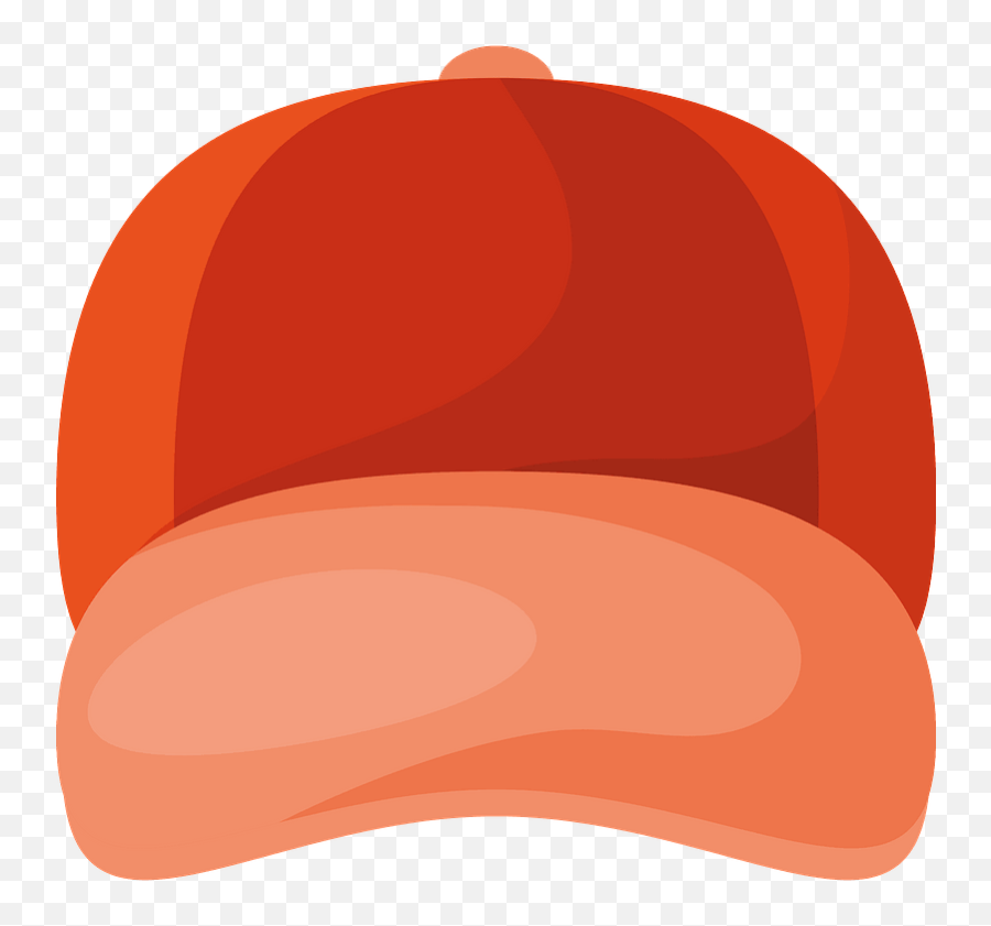 Baseball Cap Clipart - Big Emoji,Peach Emoji Hat