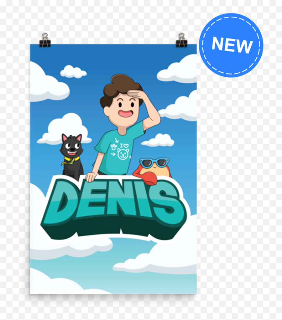 Denis Adventure Poster - Denis Adventure Poster Emoji,Maga Emoji