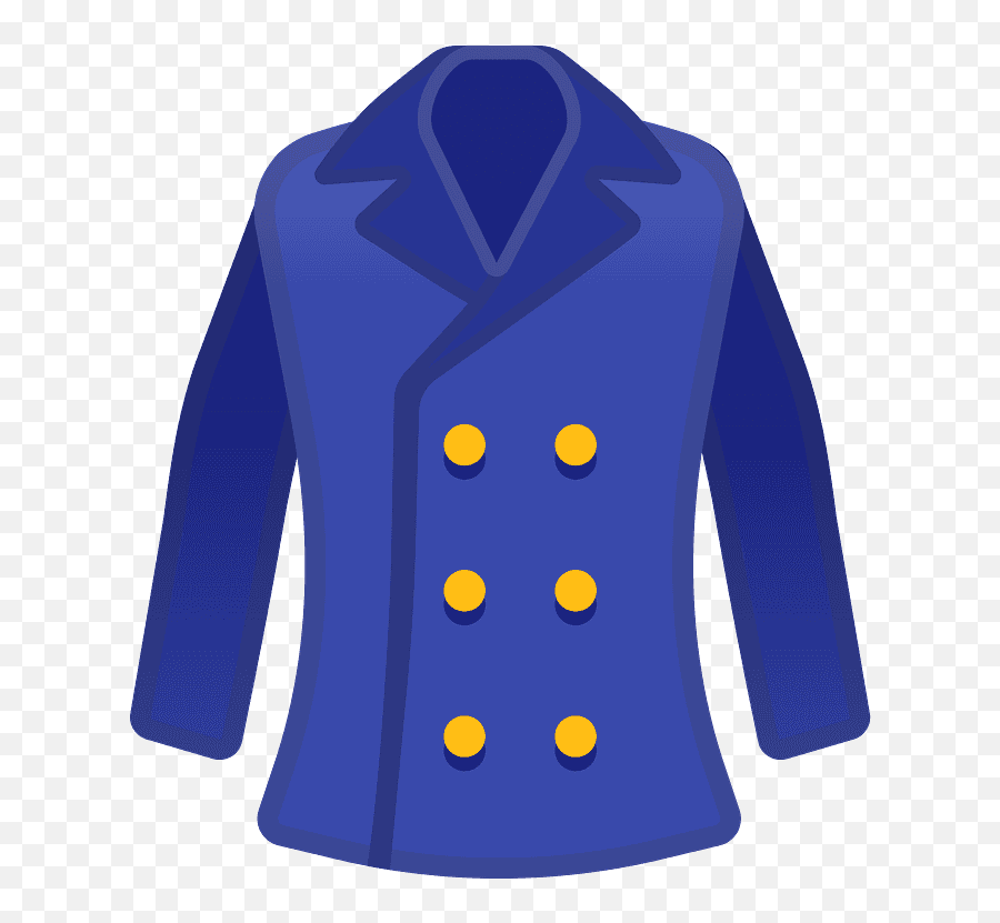 Coat Emoji Clipart - Coat,Emoji Sweater
