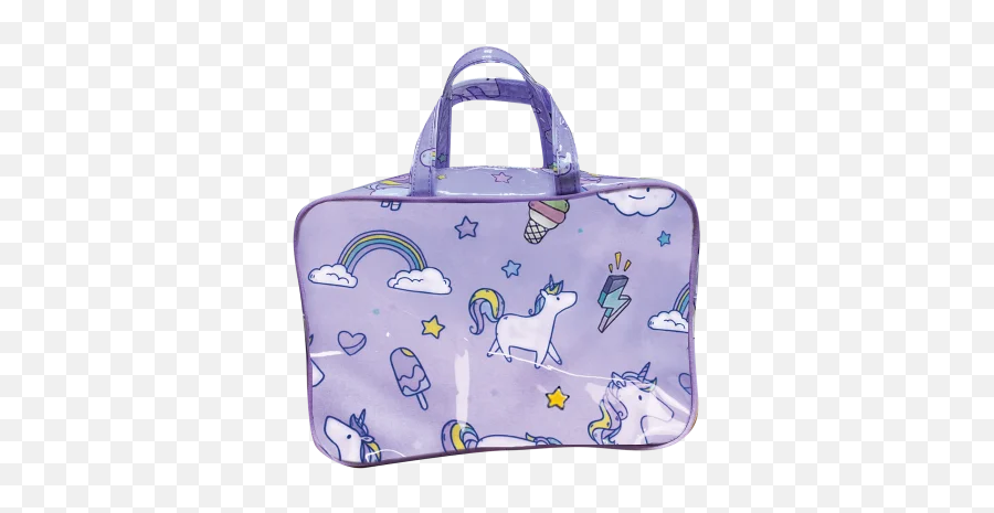 Unicorn Wishes Lunch Box Set - Lunchbox Set Unicorn Wishes Emoji,Emoji Lunch Box