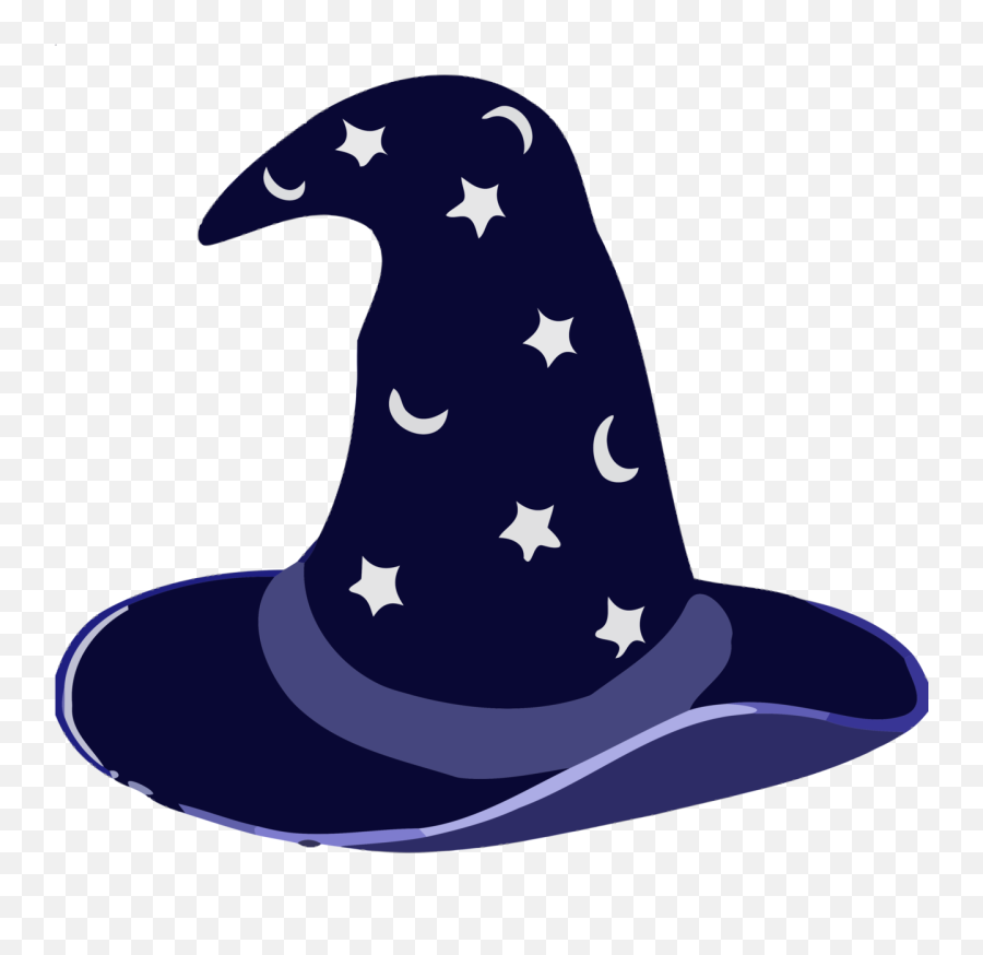 Magic Magician Hat Transparent - Wizard Hat Transparent Background Emoji,Wizard Hat Emoji