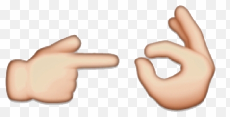 Hand Emoji Clipart - Emojis Png Hands