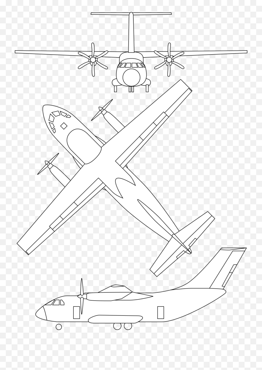 Il112 Sketch - Ilyushin Il 112 Emoji,Black Airplane Emoji