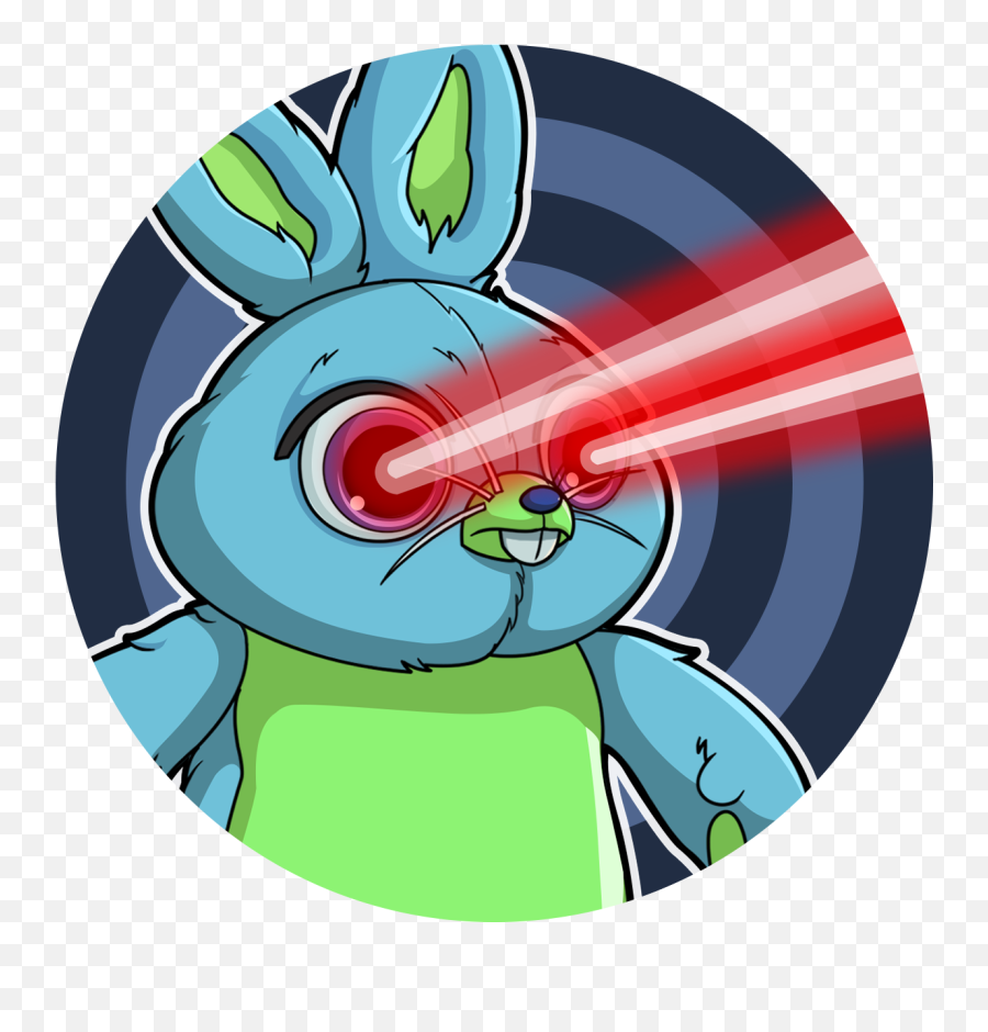 Patch Notes - Toy Story 4 Bunny And Ducky Laser Eyes Emoji,O7 Emoji