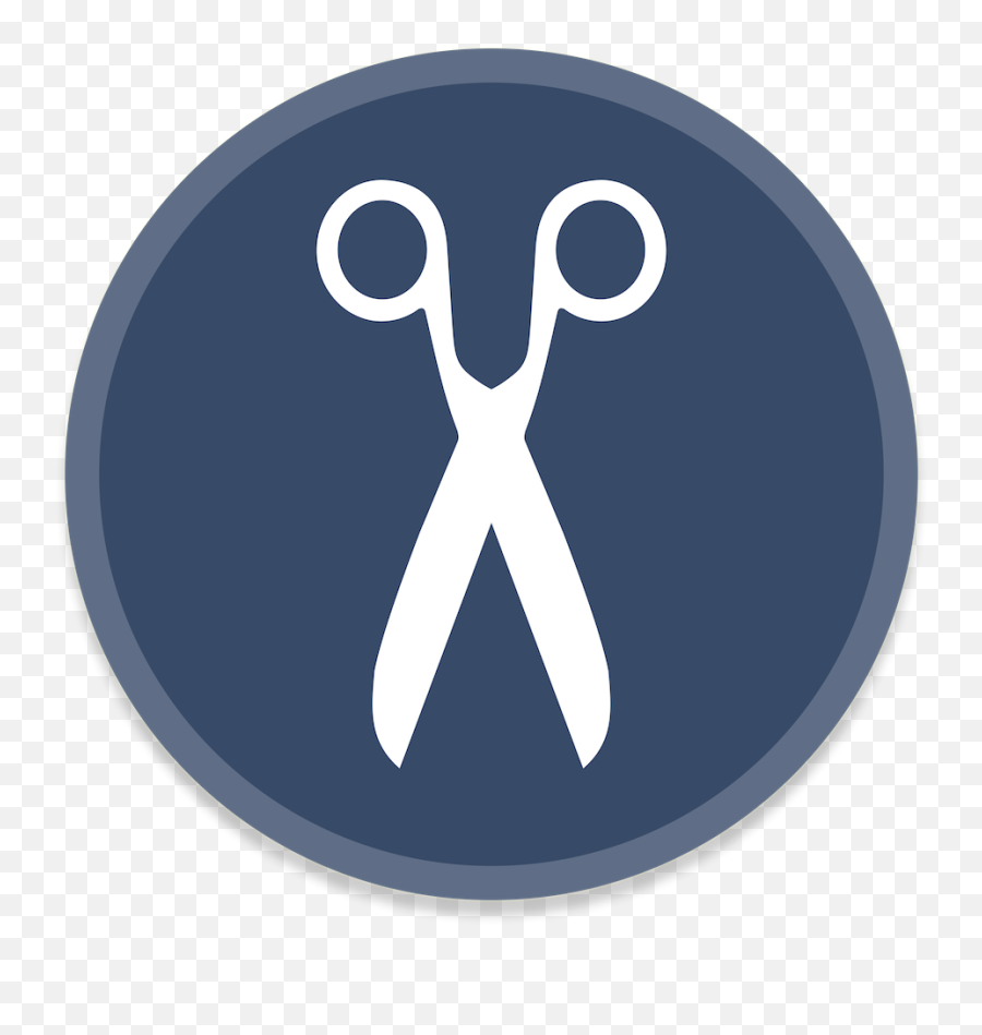 Scissor Icon - Circle Emoji,Scissor Emoji
