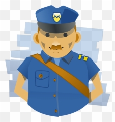 Postman Mail Man Uniform Officer - Poatman Emoji