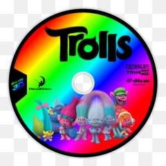 Trolls 3d Disc Image - Trolls Characters Emoji,Troll Doll Emoji