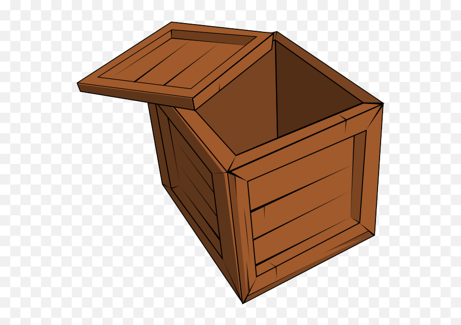 Crate Clipart - Wooden Box Clipart Emoji,Crate Emoji