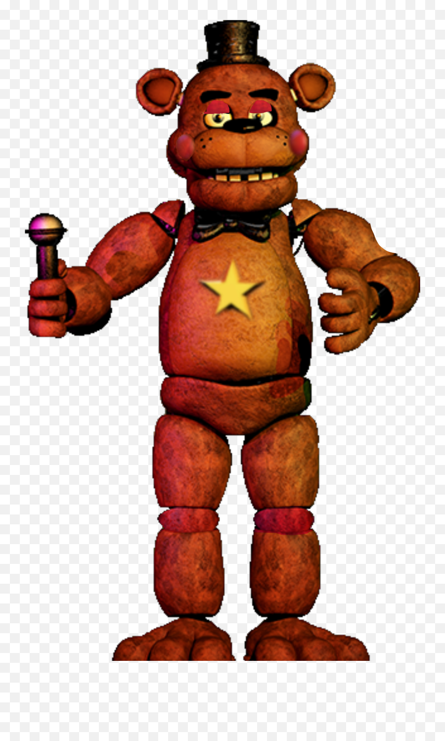 Rockstar Classic Freddy - Fnaf Freddy Emoji,Emoji Bear And Fire