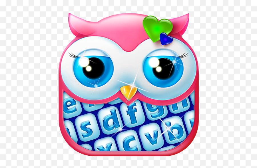 Cute Owl Emoji Keyboard - Cartoon,Emoji Owl