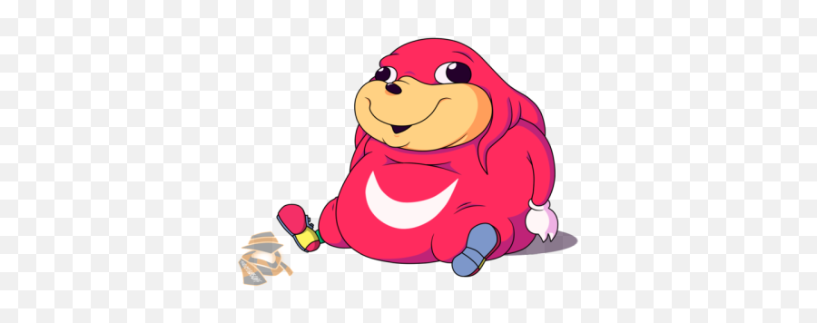 Fat Knuckles Sonic Meme - Do You Know Da Wea Emoji,Ugandan Knuckles Emoji