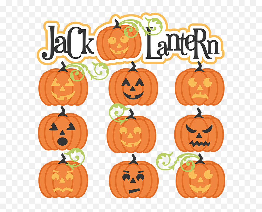 Library Of Pumpkin Svg Vector Royalty - Cute Halloween Jack O Lantern Emoji,Emoji Svgs