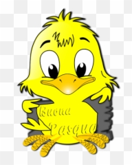 Vector Image Of Cute Chick - Pulcino Pasqua Da Colorare Emoji