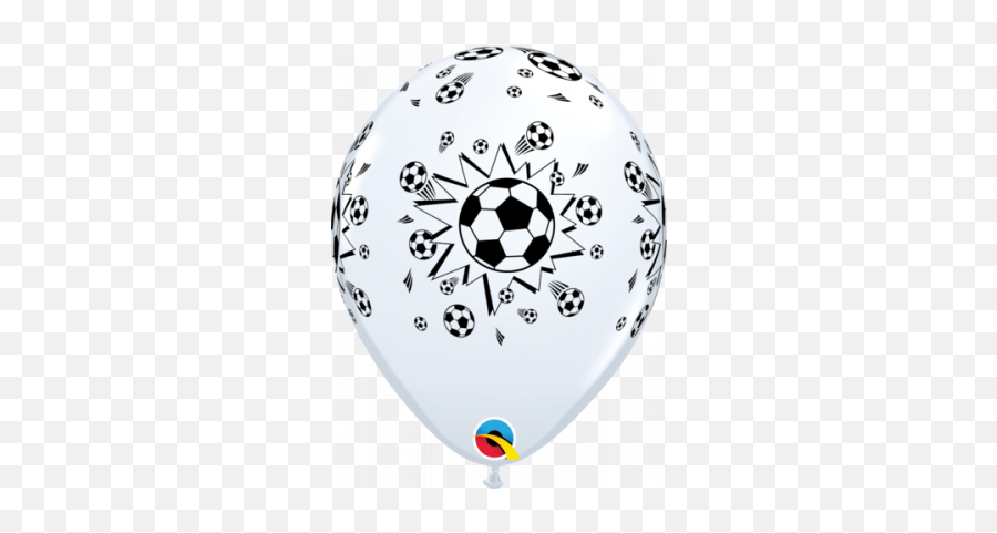 Sport - Generic Themes Qualatex Futbol 3 Balloon Emoji,Soccer Ball Emoji