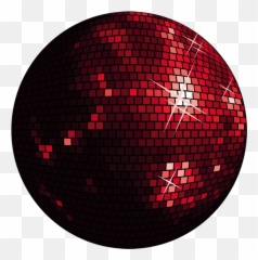 Disco Lights Png - Red Ball Emoji