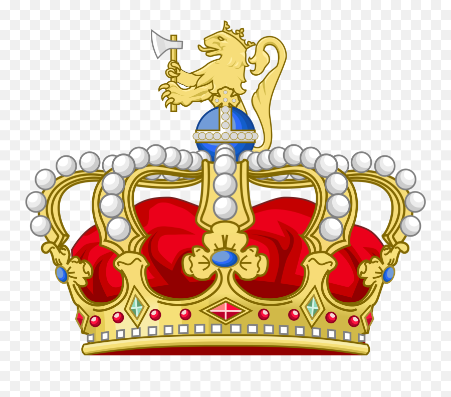 Library Of Red Kings Crown Svg Black And White Png Files - Heraldry Crown Emoji,Norwegian Flag Emoji