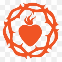 Sacred Heart Png Image - Sacred Heart Png Clipart Full Sacred Heart Of Jesus Logo Emoji,Catholic Emojis