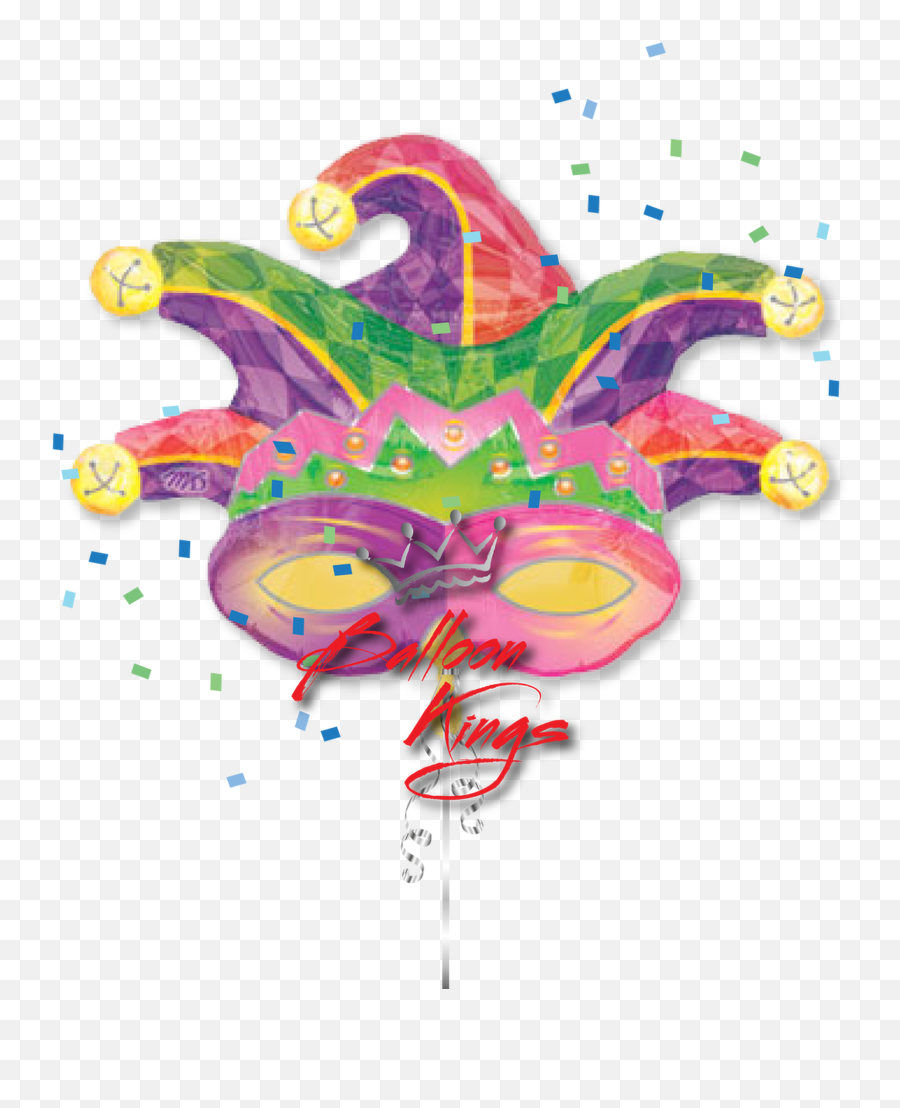 Mardi Gras Mask - Balloon Emoji,Mardi Gras Emojis