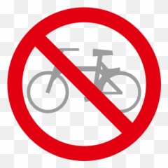No Bicycles Emoji For Facebook Email Sms - Don T Use Horn Sign,Sos Emoji