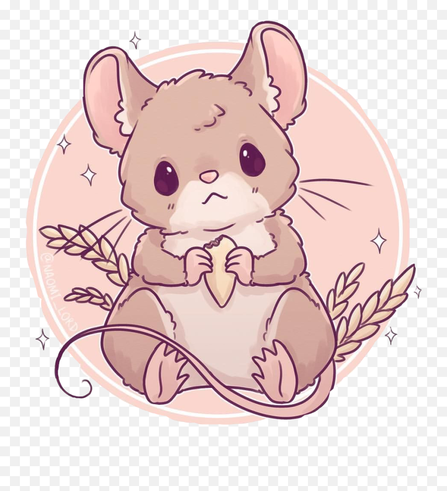 Rats Sticker Challenge On Picsart - Cute Animal Drawings Naomi Lord Emoji,Mouse Bunny Hamster Emoji