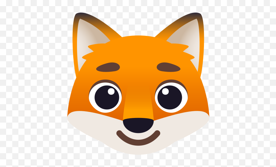 Emoji Fox - Cartoon,Away Emoji