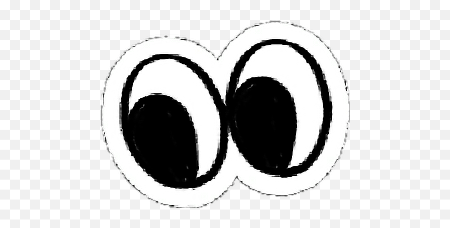 Tumblr Eyes Emoji Sticker By S T - Emoji De Ojos,Eyes Emoji