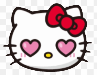 hellokitty love emoji Sticker by - Hello Kitty Emoji Png