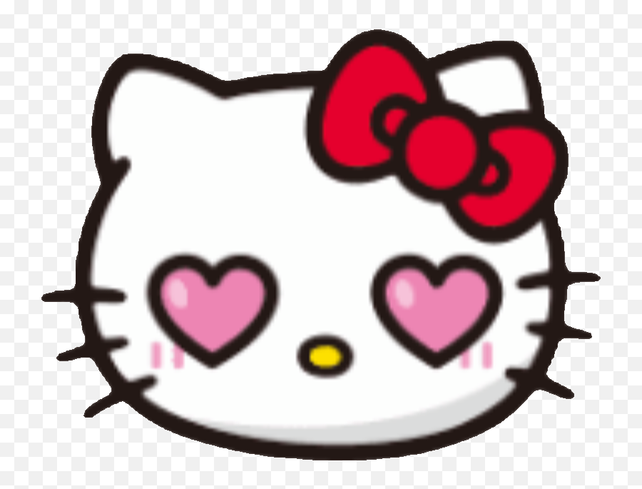 Hellokitty Love Emoji Sticker By - Hello Kitty Emoji Png,Hello Emoji