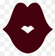 Big Kiss Silhouette - For Women Emoji
