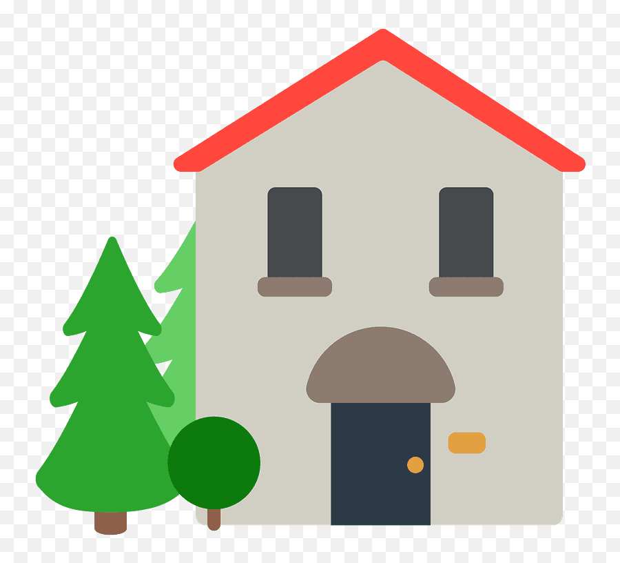 House With Garden Emoji Clipart Free Download Transparent - Emoticon Home,Free Christmas Emoji