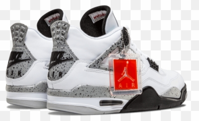 Air Jordan 4 Og - Jordan 4 Cement Transparent Emoji,Emoji Shoes Jordans