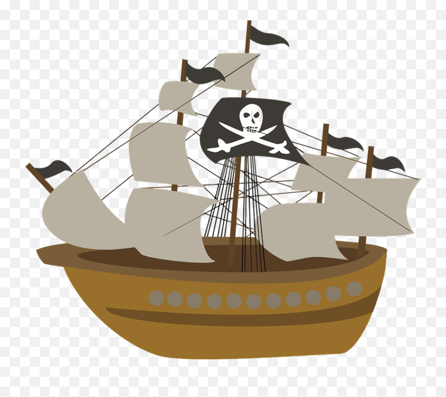 Background Clipart Pirate Ship Background Pirate Ship - Pirate Ship Clip Art Emoji,Pirate Ship Emoji