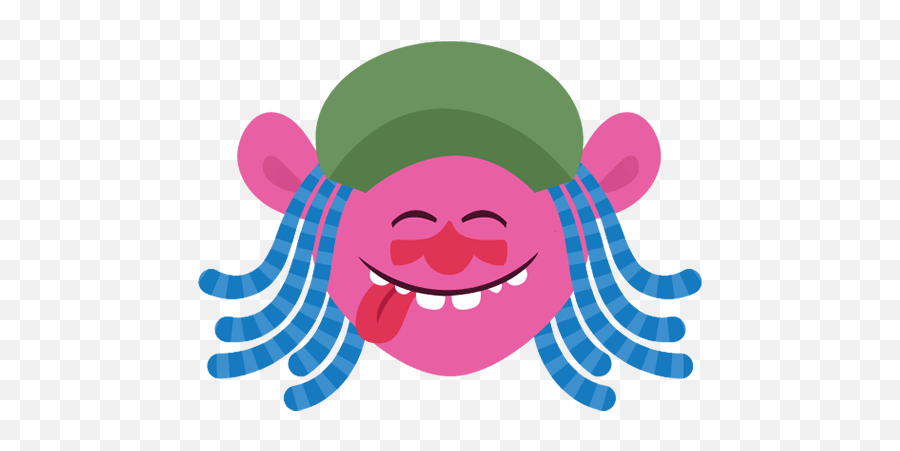 Download Emoji Trolls Png Image With No - Trolls Emoji,Ememoji