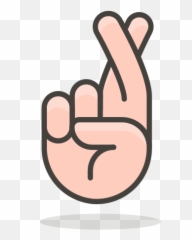 Crossed Fingers Free Icon Of 780 Vector Emoji - Png